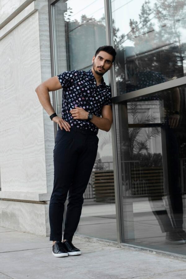 Abstract Print Shirt