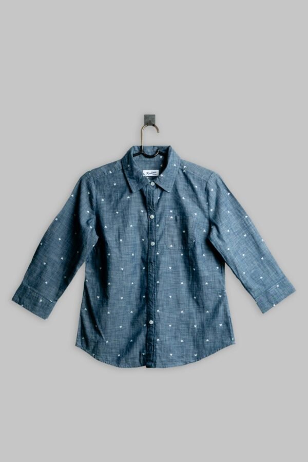 Camp Collar Print Shirt